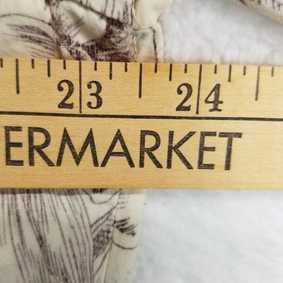 Tommy Bahama Shirt Mens Large Hawaiian Tropical Palm Trees Flowers Short Sleeve - Picture 9 of 11